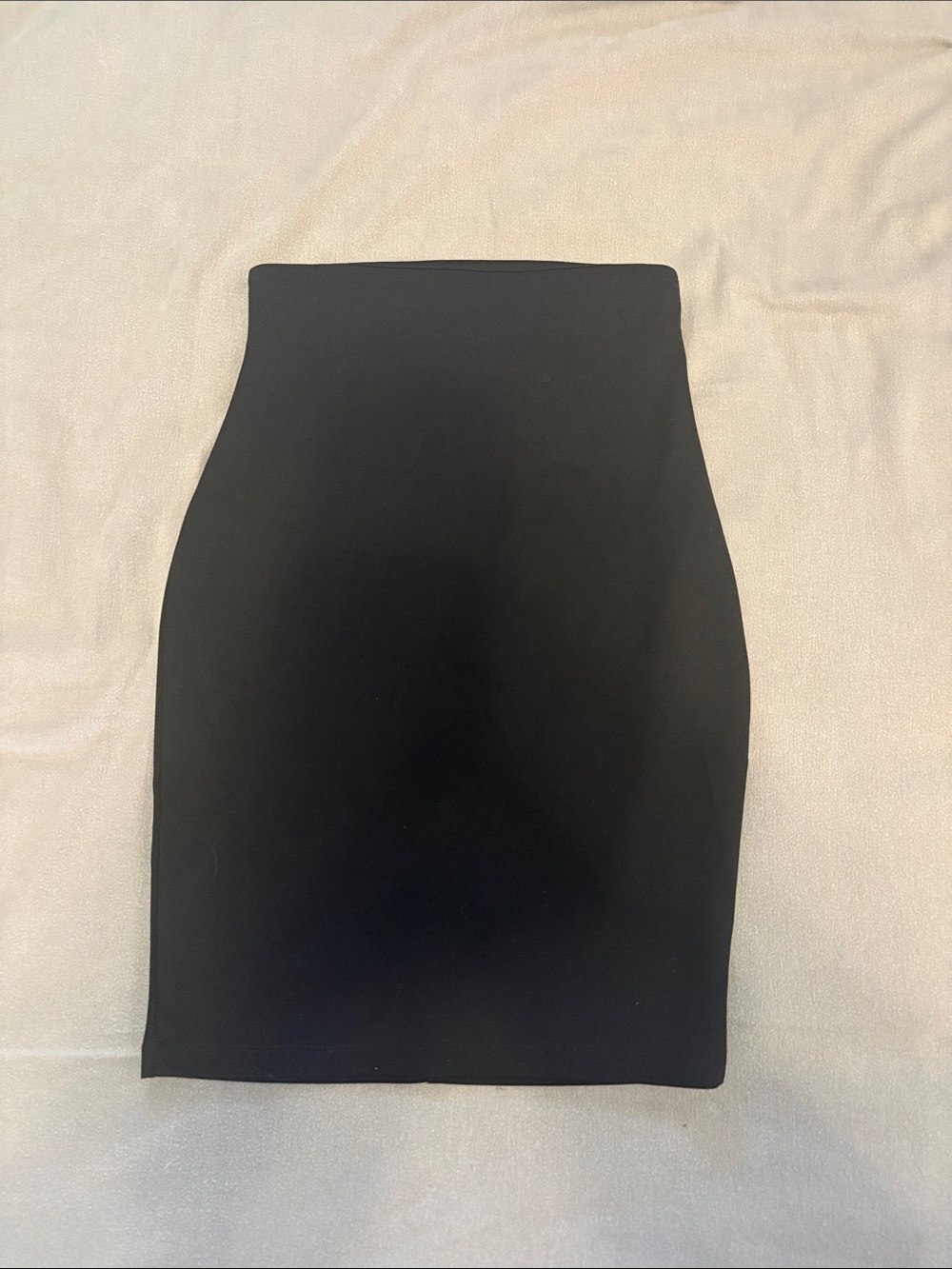 SHEIN Black High-Waist Slim Pencil Skirt